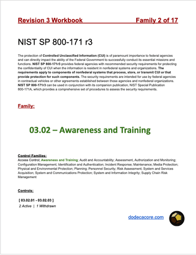 03.02 – Awareness and Training Workbook preview
