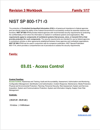 03.01 - Access Control Workbook preview